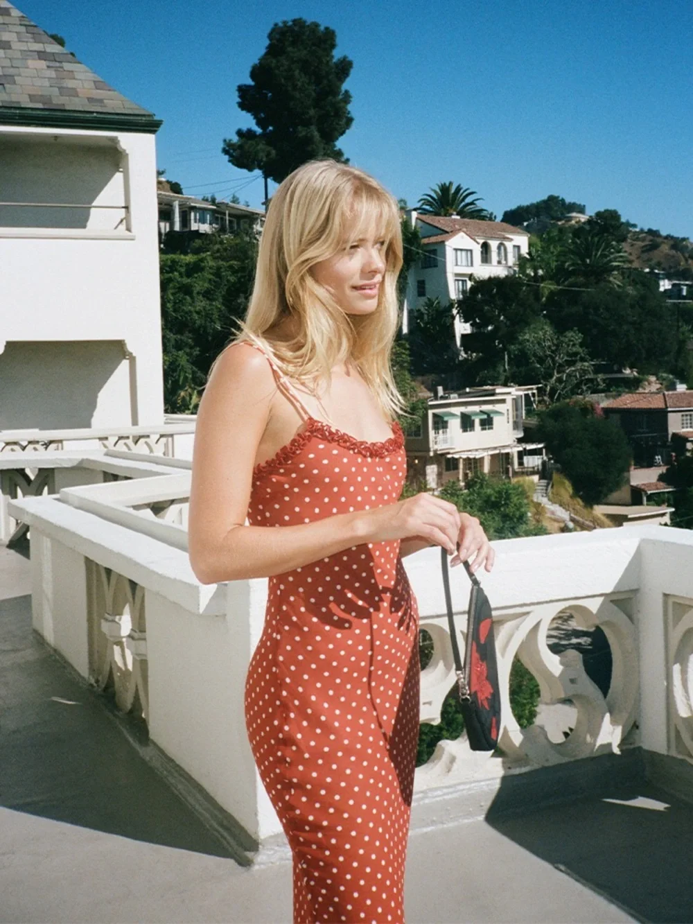 Réalisation Par Esme dress in Rouge Spot size XS - Picture 3 of 8